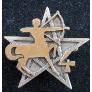 Insigne du 4° escadron anti chars du 1° régiment de spahis FIA