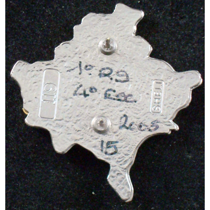 Insigne du 4° escadron du 1° régiment de spahis au Kosovo Shéli n°119