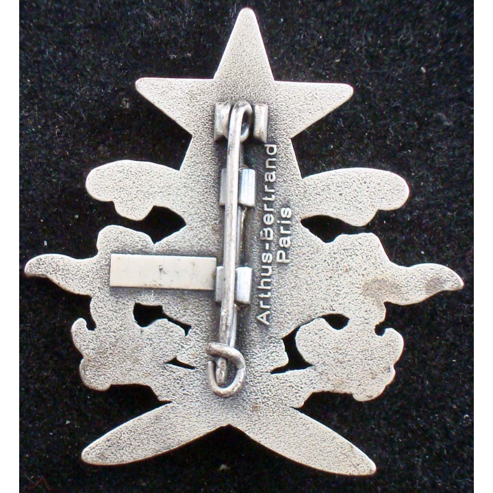 Insigne du 4° escadron du 1° régiment de spahis au Kosovo Arthus
