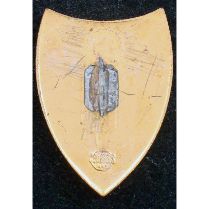 Insigne du 2° régiment de spahis marocains de fabrication Courtois