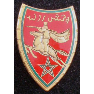 Insigne du 2° régiment de spahis marocains Drago Olivier Métra