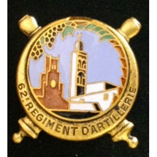 62° RA : 62°RÉGIMENT D'ARTILLERIE