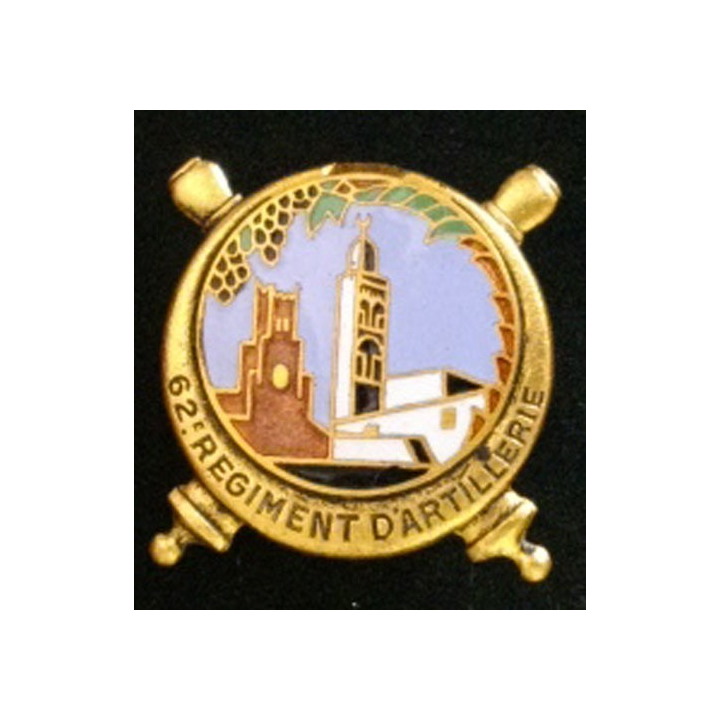 62° RA : 62°RÉGIMENT D'ARTILLERIE