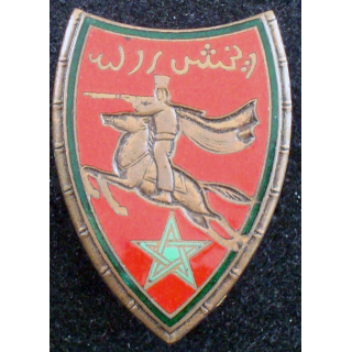Insigne du 22° régiment de spahis marocains Drago Paris G. 452