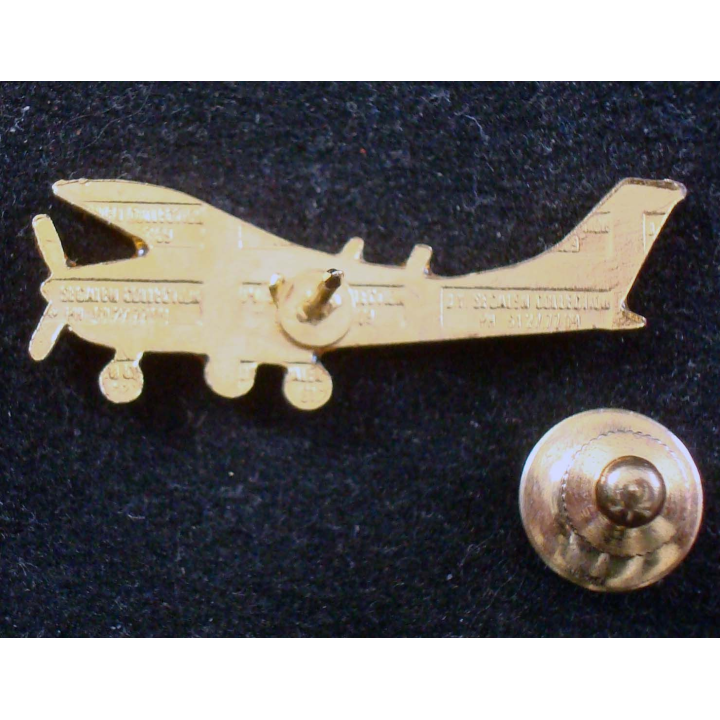 Pin's métallique d'avion de la gendarmerie