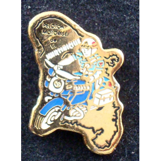 Pin's métallique d'avion de la gendarmerie
