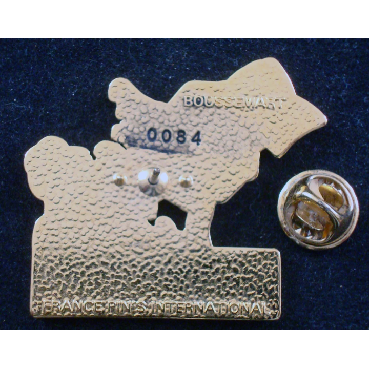 Pin's métallique de la brigade nautique de la gendarmerie à Fort de France