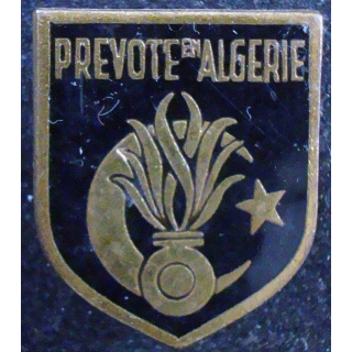 écu de la prévôté en Algérie de fabrication Drago