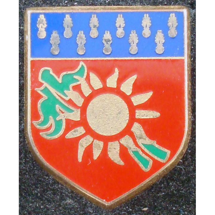 écu de la gendarmerie de la Guadeloupe de fabrication AB GN0056