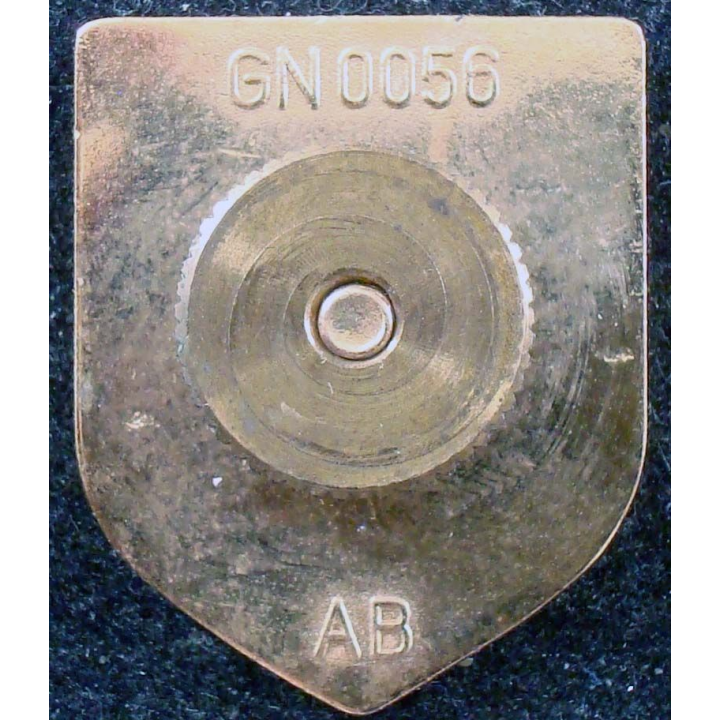 écu de la gendarmerie de la Guadeloupe de fabrication AB GN0056