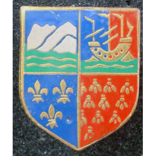 écu de la gendarmerie de l'Océan Indien de fabrication Drago Paris