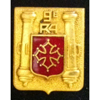9° RA : 9° RÉGIMENT D'ARTILLERIE