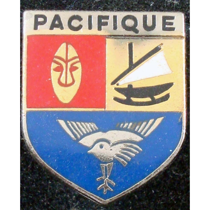 écu de la gendarmerie du Pacifique de fabrication Drago Paris