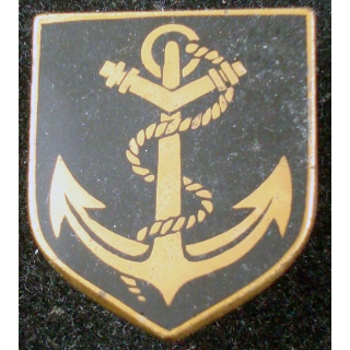écu de la gendarmerie maritime de fabrication Drago Paris