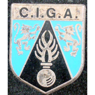 écu du centre d'instruction des gendarmes auxiliaires G. 3605