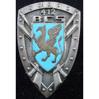 412° bataillon de commandement et des services A.B Paris G. 2347.
