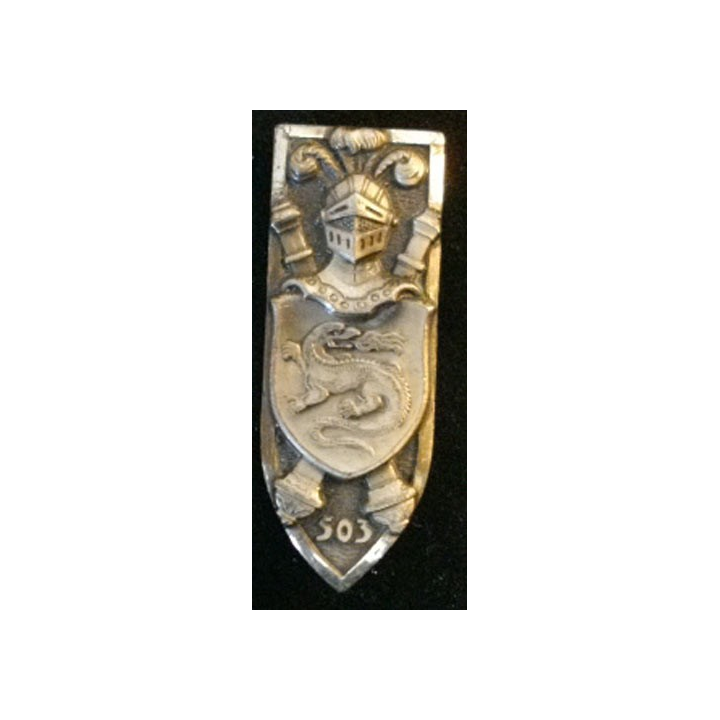 503° RCC : 503° régiment de chars de combat de fabrication Drago Romainville G. 833