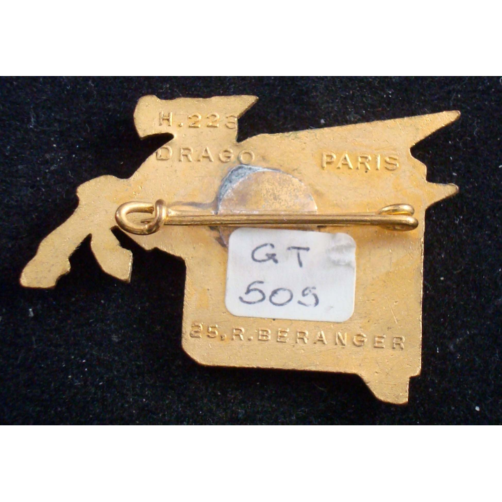 Insigne du 505° groupe de transport fabrication Drago Paris H. 223.