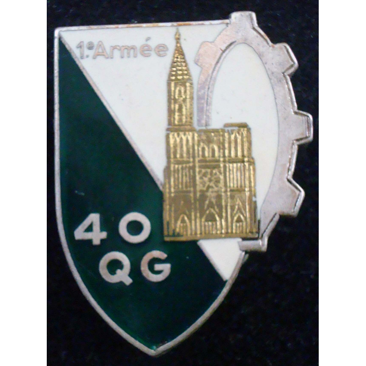 Insigne du 40° escadron de quartier général Drago Paris G. 2241