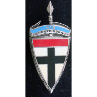Insigne du 413° bataillon de commandement et services Drago G. 2299