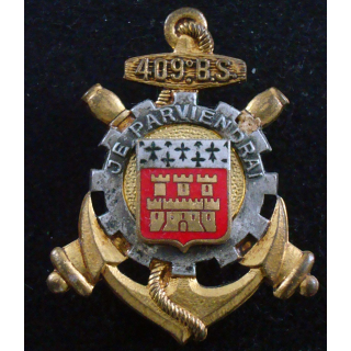 Insigne du 409° bataillon des services Drago Paris G. 2036