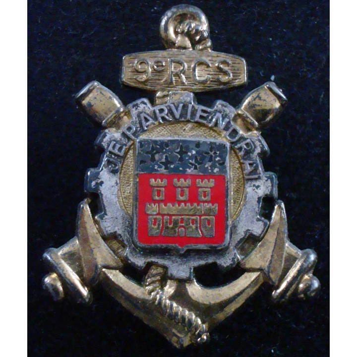 Insigne du 9° régiment de Cdt et de Soutien Drago Paris G. 2036