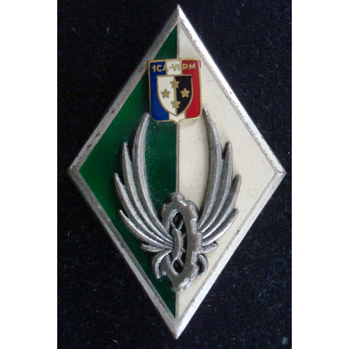 Insigne du cdt du train 1° CA VI°RM de fabrication Drago Paris G. 2858