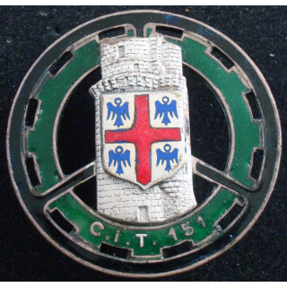 Insigne du 151° centre d'instruction du train Drago Paris G. 1221