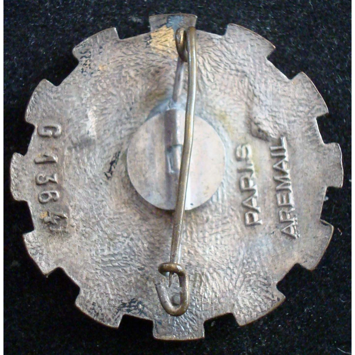 Insigne du 152° centre d'instruction du train Aremail Paris G. 1364