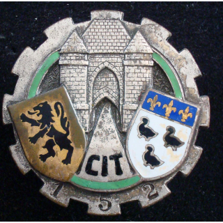 Insigne du 152° centre d'instruction du train Drago Paris G. 1364