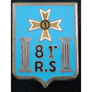Insigne du 81° régiment de soutien Drago Paris G. 2274