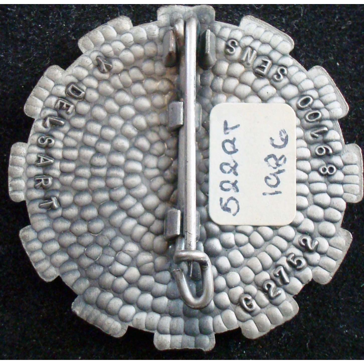 Insigne métallique du 522° régiment du train Delsart G. 2752.