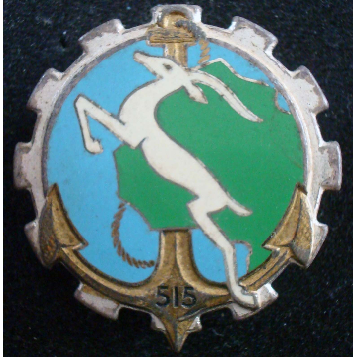 Insigne métallique du 515° régiment du train G. 2641