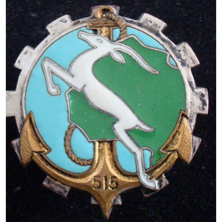 Insigne métallique du 515° régiment du train G. 2641