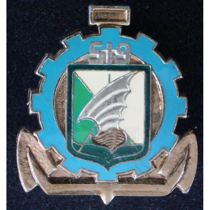 Insigne du 519° groupe autonome de transit maritime Drago G. 2533