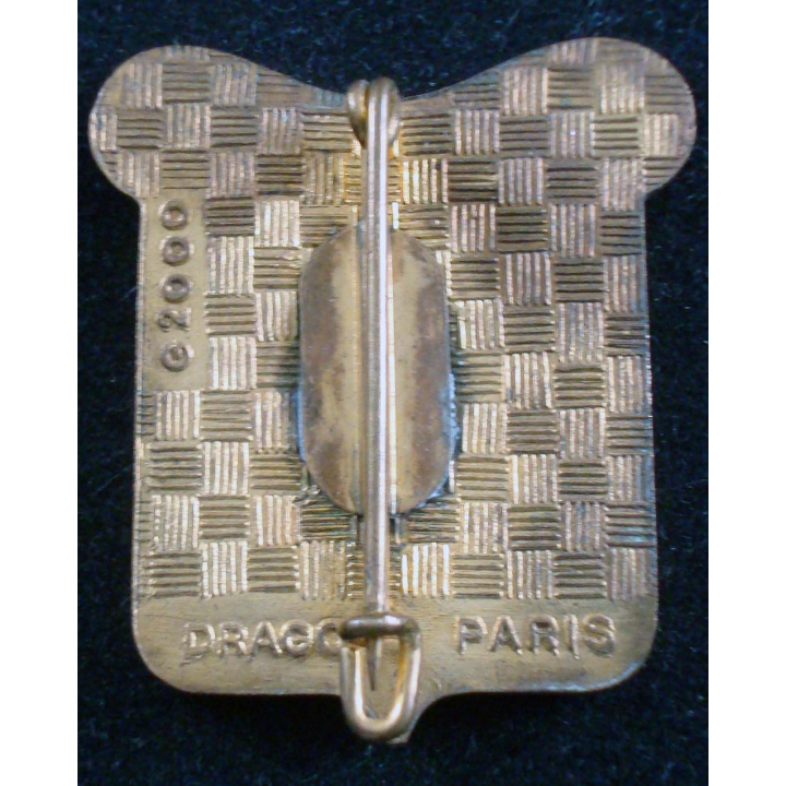 insigne métallique du 37° compagnie de camp Drago Paris G. 2000