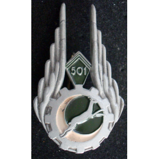 Insigne du 501° groupe de transport fabrication Augis Lyon H. 221