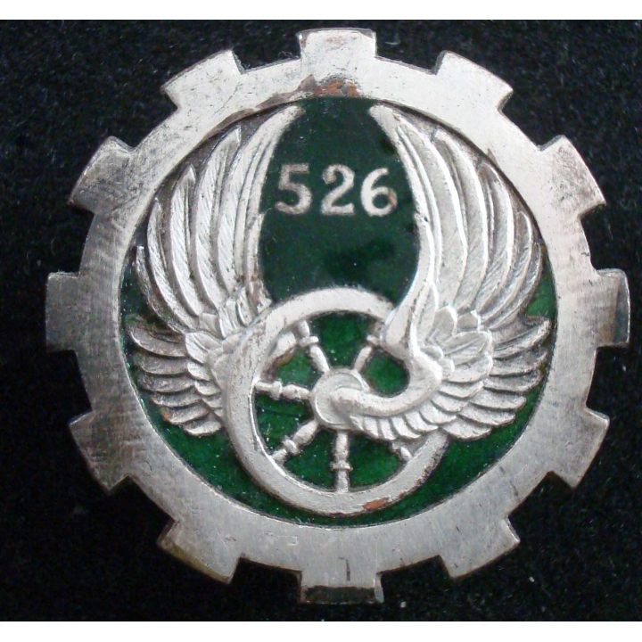 Insigne métallique du 526° groupe de transport H. 614
