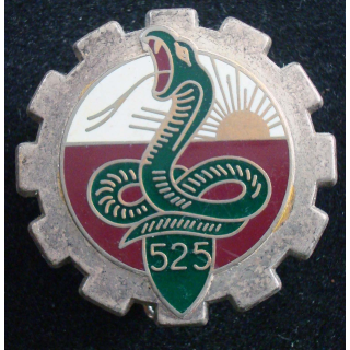 Insigne du 525° régiment du train fabrication Fraisse H. 613