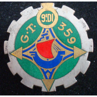 Insigne métallique du 359° groupe de transport Drago G. 1321