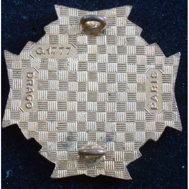 Insigne du 51° bataillon des services Drago G. 1777 en émail