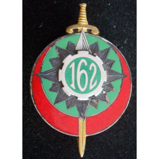 Insigne du 162° centre d'instruction du train Drago G. 1230 en émail