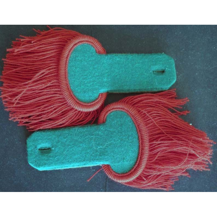 Epaulettes de 1° classe (troupe) de la légion époque Indochine