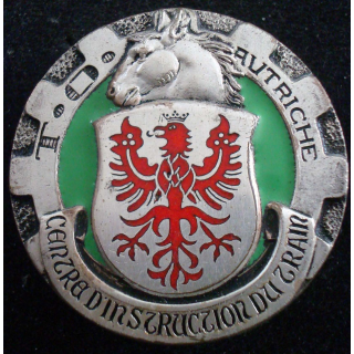 Insigne du centre d'instruction du train en Autriche Drago H. 770