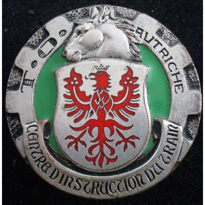 Insigne du centre d'instruction du train en Autriche Drago H. 770