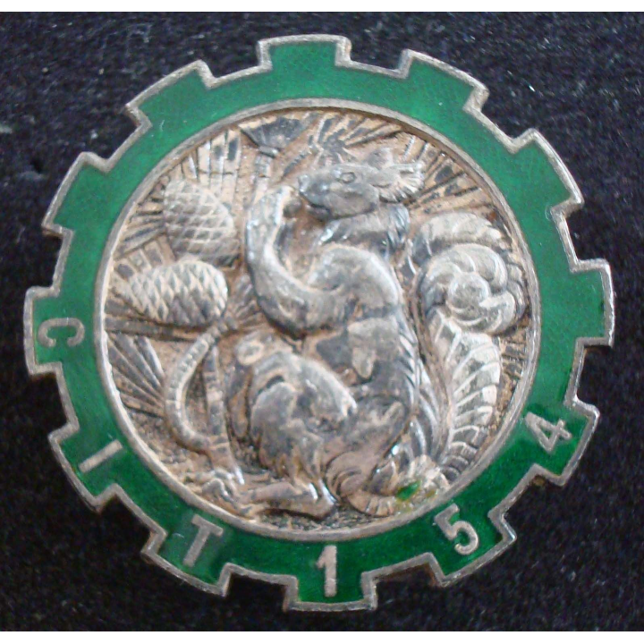 Insigne du centre d'instruction du train n° 154 Drago Paris H. 664