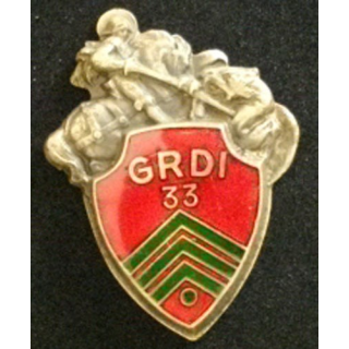 33°GROUPEMENT DE RECONNAISSANCE DE DIVISION D'INFANTERIE
