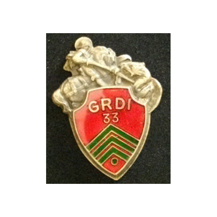 33°GROUPEMENT DE RECONNAISSANCE DE DIVISION D'INFANTERIE
