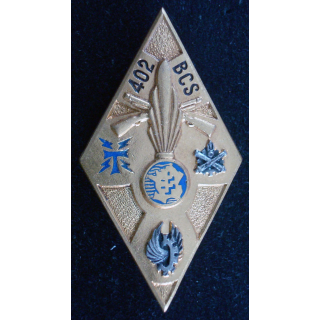 Insigne métallique du 402° BCS Drago Paris G. 2310