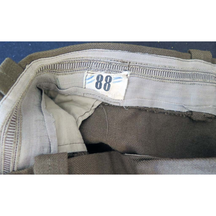 Pantalon en drap fin de type spahis des années 1960